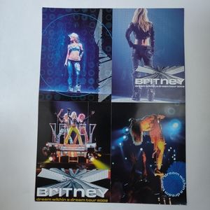 Vintage Britney Spears Dream Within a Dream Tour 2002 Rare Stickers